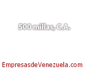 500 millas C.A. en Caracas Distrito Capital