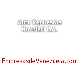 Auto Repuestos Nuvolari, C.A. en Caracas Distrito Capital