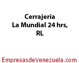 Cerrajería La Mundial 24 hrs, RL en Caracas Distrito Capital