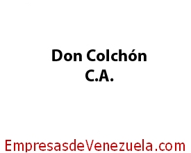 Don Colchón CA en Caracas Distrito Capital