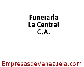 Funeraria La Central en Caracas Distrito Capital