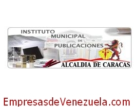 Instituto Municipal de Publicaciones en Caracas Distrito Capital