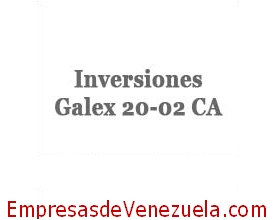 Inversiones Galex 20-02 CA en Caracas Distrito Capital