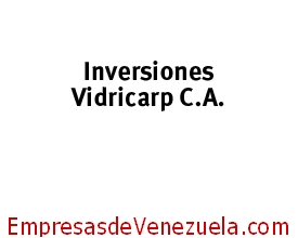 Inversiones Vidricarp CA en Caracas Distrito Capital