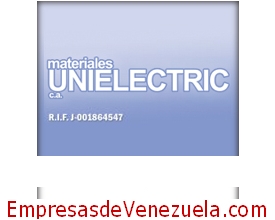 Materiales Unielectric, C.A. en Caracas Distrito Capital