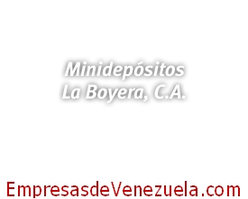 Minidepositos La Boyera, C.A. en Caracas Distrito Capital