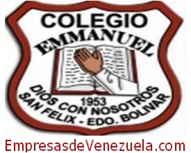 Unidad Educativa Colegio Emmanuel en San Felix Bolívar